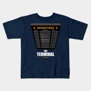 The Terminal - Alternative Movie Poster Kids T-Shirt